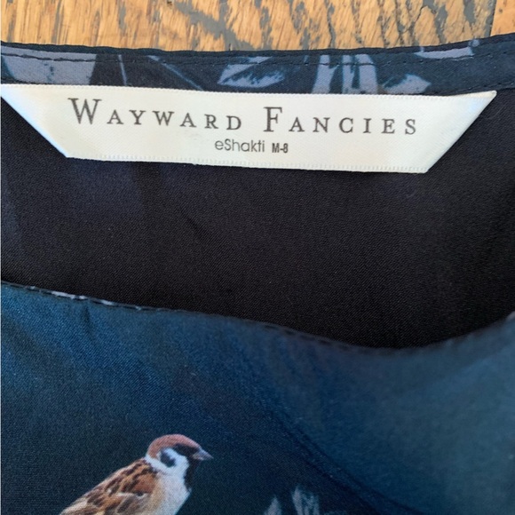 Eshakti wayward fancies animal woodland Print Dress medium - Picture 9 of 10